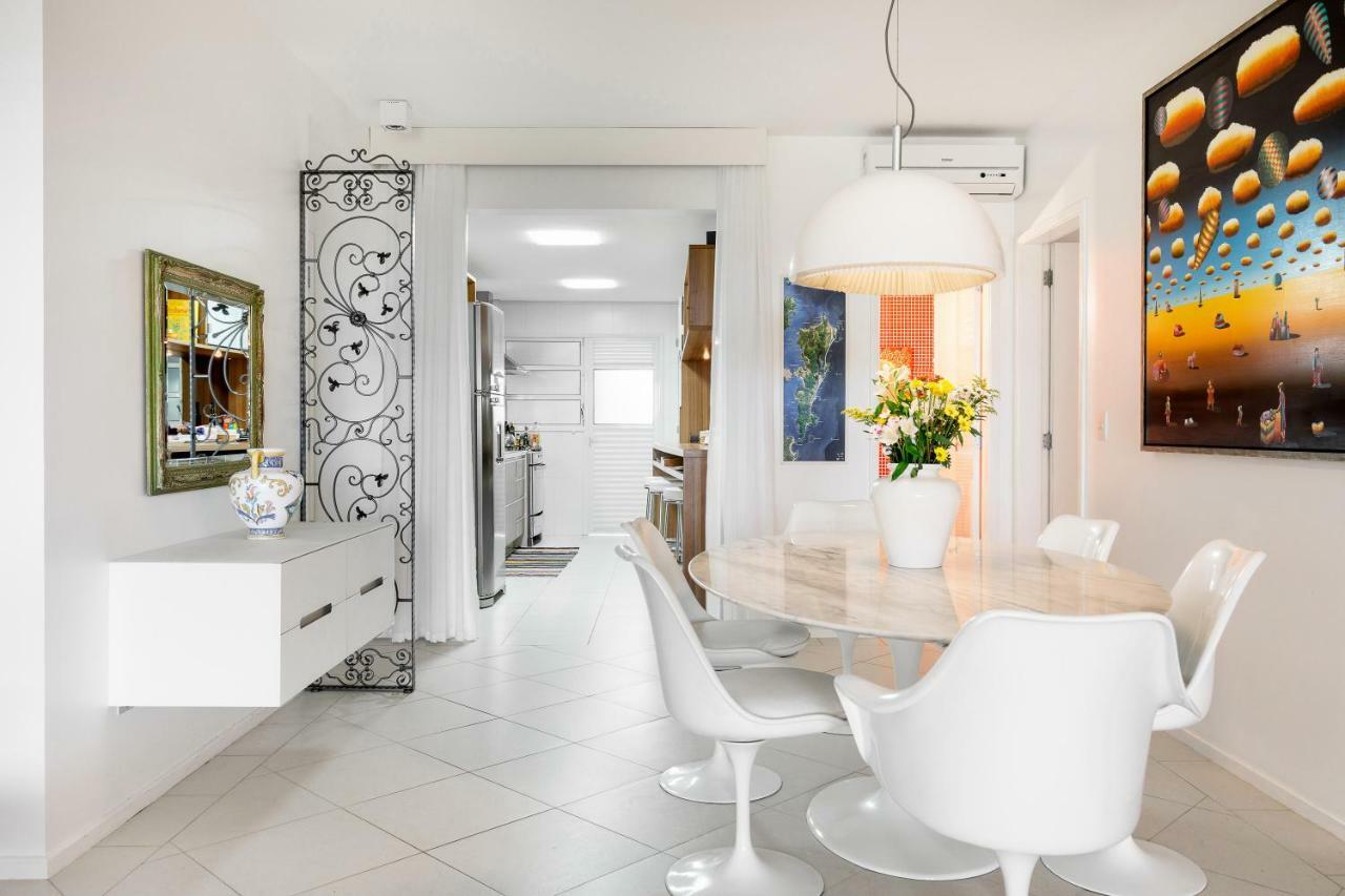 Apartamento Com 4 Suites Pe Na Areia Florianópolis Kültér fotó